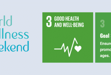 WWW logo besides the UN's 3rd sustainable development goal - Good Health & Well-being